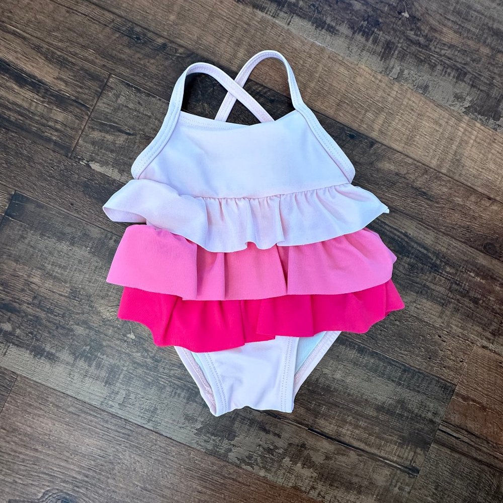 Target 0-3M Ruffle One Piece Swimsuit
